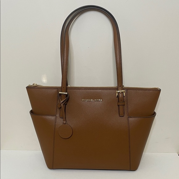 Michael Kors Tan Leather Tote - Picture 1 of 6